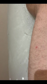 My Bath Was Full of Cum After I Jerked off There