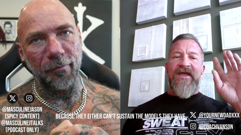 Raw and Uncensored with Masculine Jason: Porn star confessions - coach vanson episode 204
