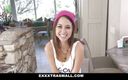 Exxxtra Small: Fucking small teen in pink beanie