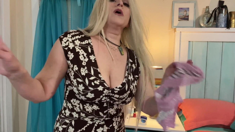 TabithaXXX: Stepmom shrinks stepson to manage panty drawer