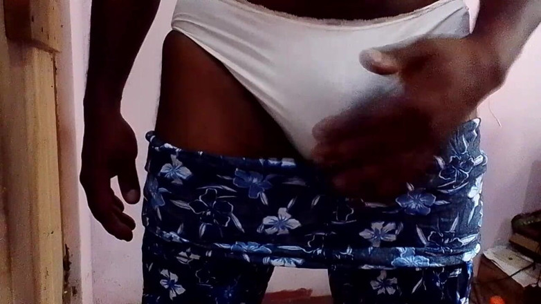 Jaanu294: Striking Sisna While Wearing Her Stepsister's Floral Pants and White...