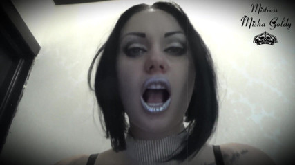 Goddess Misha Goldy: My silver lips