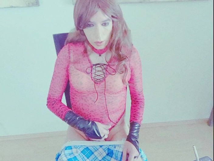 Tammy sissy slave: Três vídeos diferentes e um final feliz