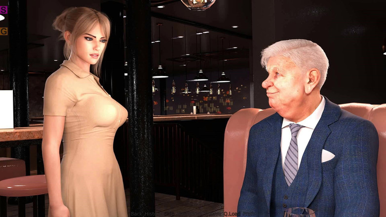 Dirty GamesXxX: Pernikahan sempurna: pria tua lagi makan malam sama tante seksi...