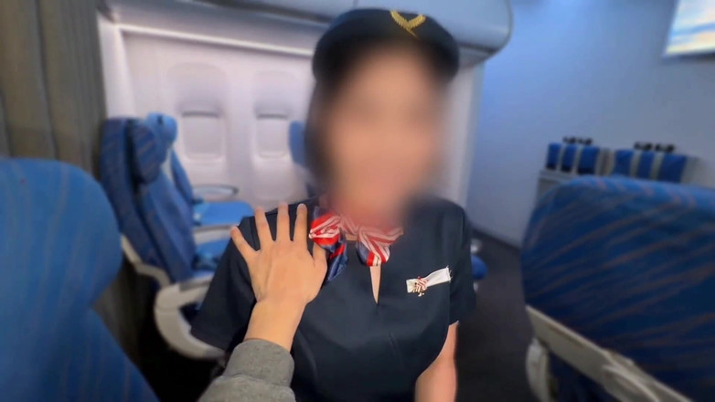 marutahub: Příliš sexy letuška! 5 po sobě jdoucích sexů! 0 sperma!