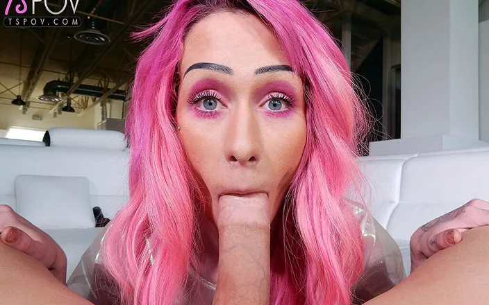 Pure TS and Becoming Femme: Jenna is back to make him cum