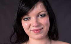 Facialcasting: Julia a - Stříkání na obličej