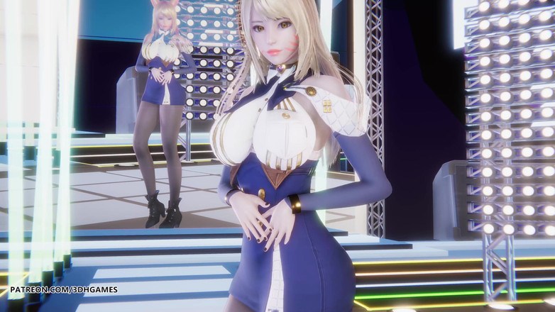3D-Hentai Games: [mmd] T-ara - tak šílená Ahri Sexy striptýz League of Legends necenzurováno...