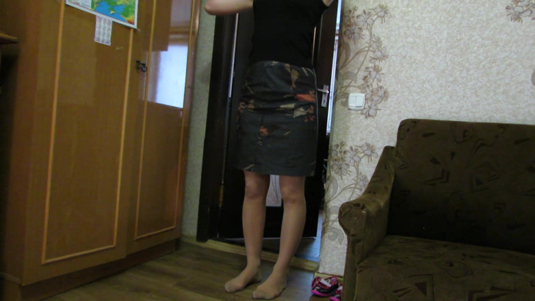 Sexi Lenka: blonde going to work