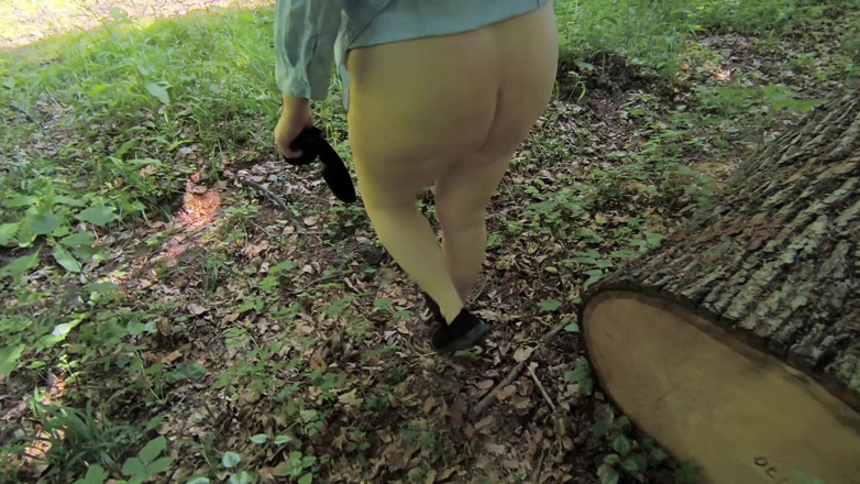 Bouncy Tits Action: Training for World Record in Vaginaslapping No.1 - Part 4