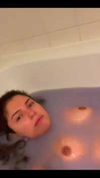 Getting a Bath After That Long Day
