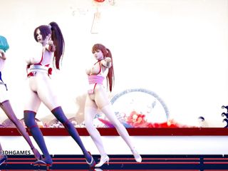 3D-Hentai Games: GigaReolevo - Verslavingsstriptease Mai Shiranui L.T.K.K.