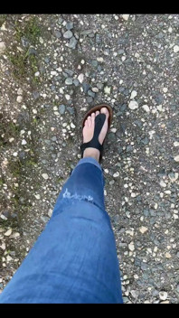 Spontaneously Filmed My Feet