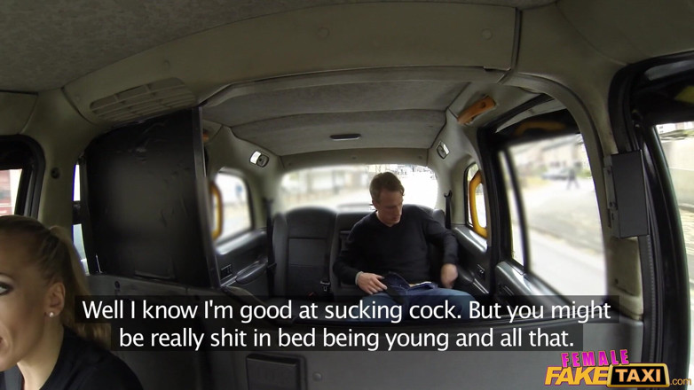 Female Fake Taxi: Weibliche Fake Taxi - studentin und fahrerin beim ficken erwischt