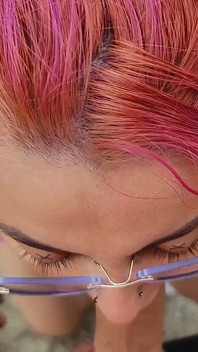 Risky Outdoor Blowjob Fuck Doggy Cum in Mouth Pissing