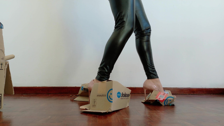 Kinky Lyrical: 高跟鞋大战纸板