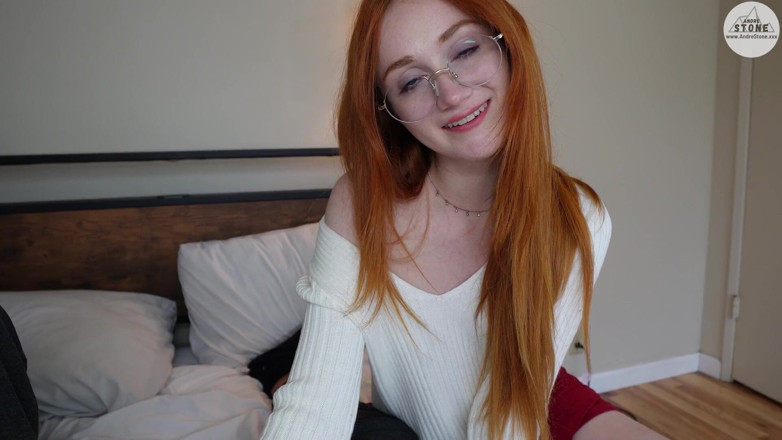 Andre Stone: Crazy Sexy Redhead Ex Scarlet Skies Sneaks in &amp; Seduces You