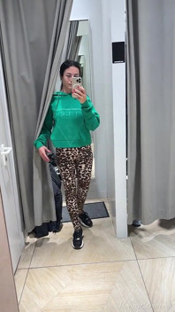 Anprobieren, leggings und hosen, möpse necken, muschi blankziehen