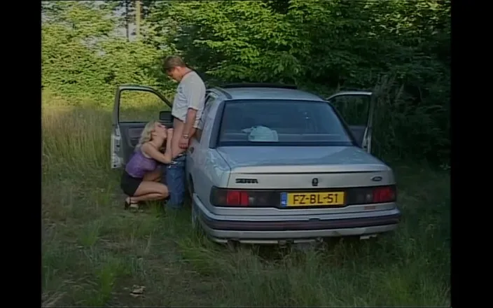 Fuck And Go: Busty MILF Gets Fucked on the Hood of the Car...