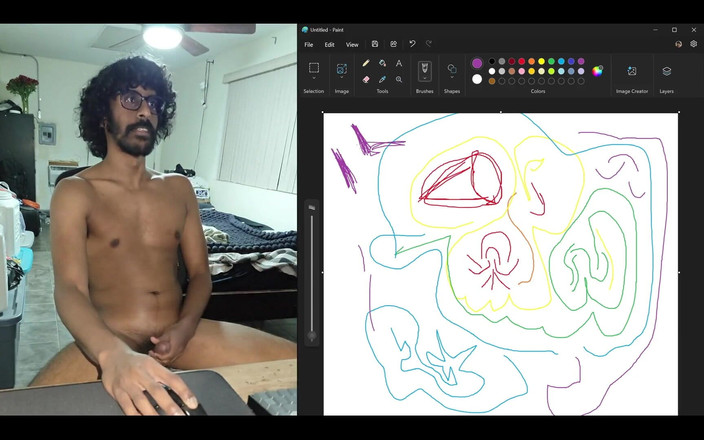 NANDgasm: Тестування деяких змін з освітленням, як я ділюся своїм екраном комп'ютера.