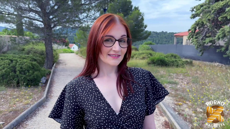 Porno Baguette: Lavyana, Gorgeous Redhead, Wants Two Dicks to Bang Her