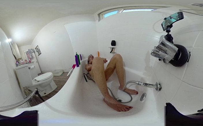 Lizzy Yum: Lizzy Yum VR June 2025 Masturbation Dilating Bathing Edging Amateur