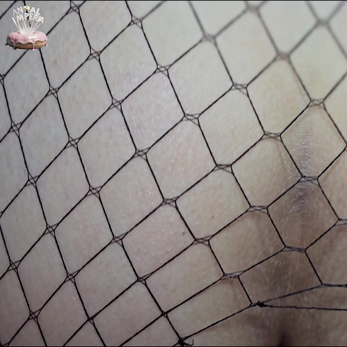 Anal Imperia: Istri amatir dengan stoking jala dientot anal, menganga, dan dicrot...