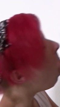Redhead chick gets pussy licked and drilled by mate's big dick