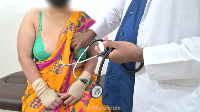 savithabhabhi: Doctor telugu Amit Reddy verificando la polla del paciente