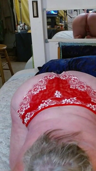 1291 Culotte en dentelle rouge et blanche pour Chuckleberry From Dawn