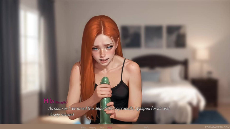 Porn game 4 u: Экстримная глубокая глотка и тренировка с давкой рыжей, пока бойфренд дома - Mila Ai - от Addont