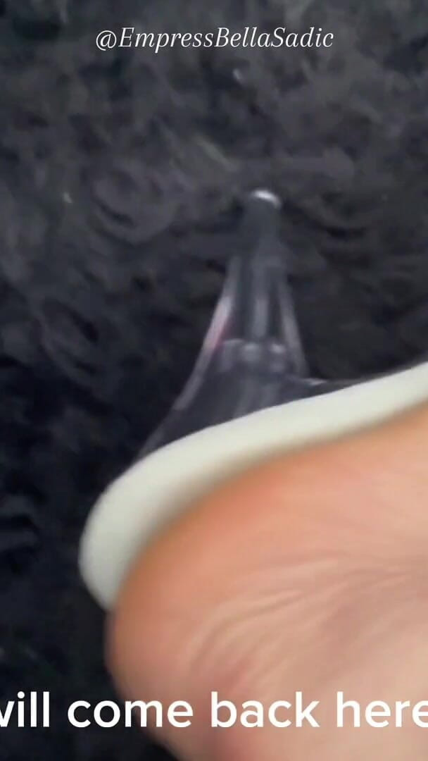 Sexy Transparent Platform Toes of Empressbellasadic (Imperatriz MBella sadic)