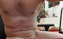 Michael Ragnar: Cumshot Over My Body Closeup