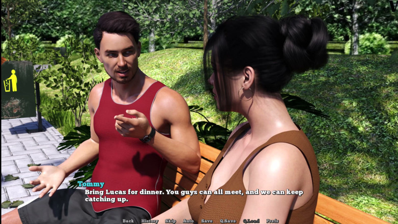 Johannes Gaming: Victoria in Big City 22 Victoria Met Someone in the Park