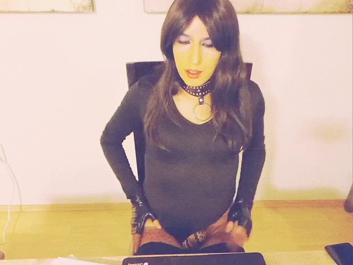 Tammy sissy slave: Nice Masturbation at Home