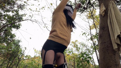 megu2002: Instrukcja od trenera nr 28 Unieruchomienie na linie pozostawione na świeżym powietrzu