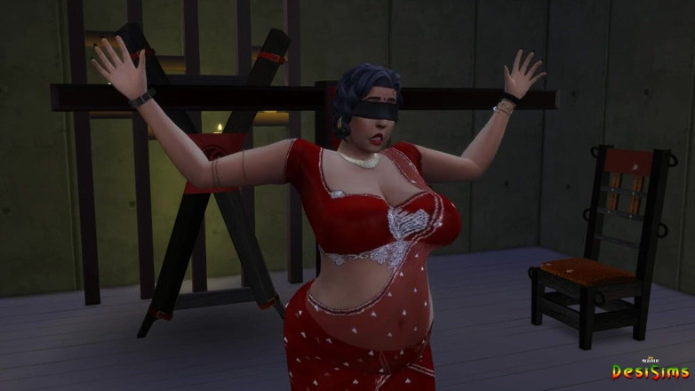 Desi Sims: Lakshmi Stepaunty ถูกเจ้านายเงียนของสามีลักพาตัว - Wicked