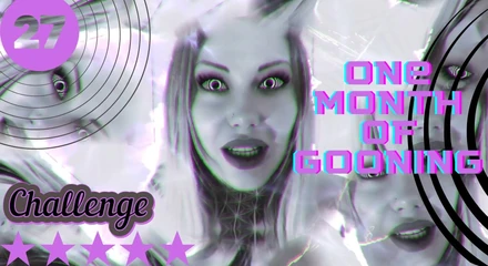 Goddess Misha Goldy: 30 days of spiraling gooning, edging, and denying challenge! Day 27