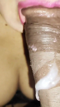 Unfaithful Married Wife Hungry Blowjob in Workshop with Hubbys Best Friend