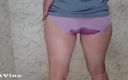 Wet Vina: Chubby Pee in Panties While Standing