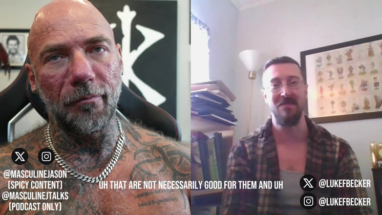 Raw and Uncensored with Masculine Jason: Porn Star Confessions - Luke Becker Episode 201
