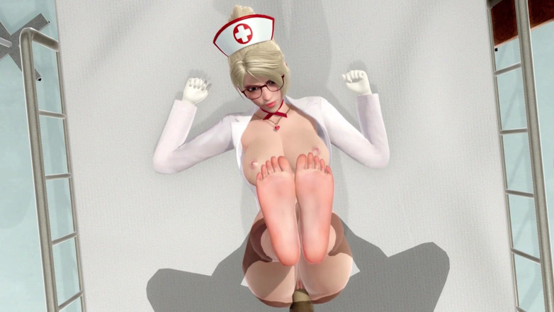 Waifu club 3D: Admire Mercy's feet while you fuck her