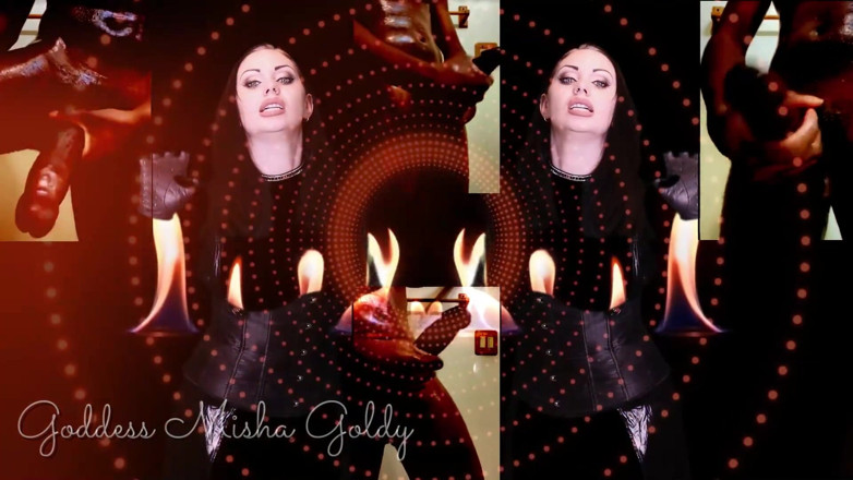 Goddess Misha Goldy: BBC mindfuck! Nic innego nie sprawia, że spust jest tak twardy...