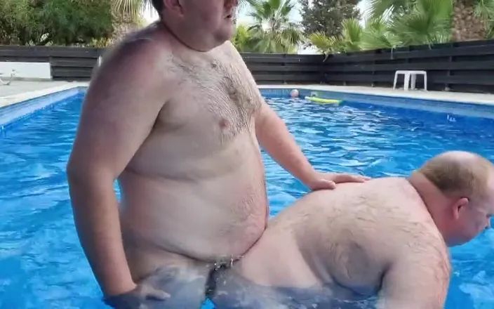 brummieboi89: Stepson Fucks His Stepdaddy in Swimming Pool
