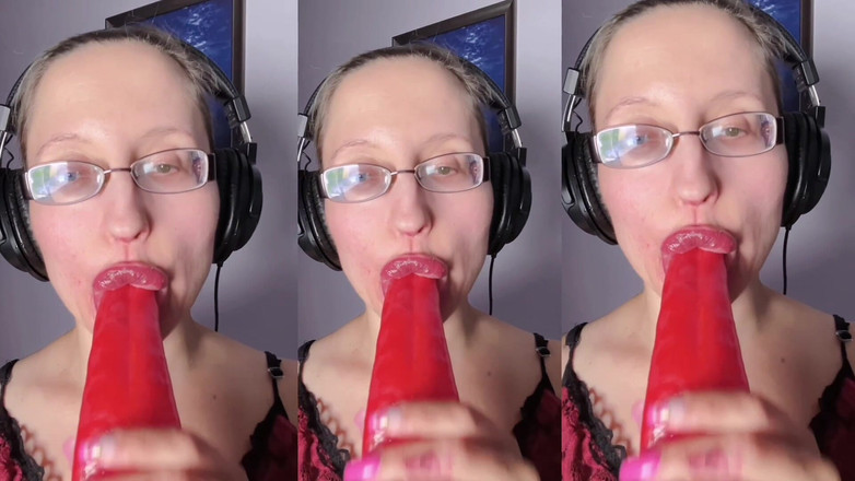 FinDom Goaldigger: Asmr Paprika Makan Lada - Asmr, cermin mata, gincu, gincu, bibir...