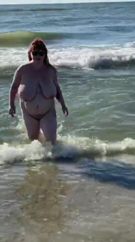 Nudist in the Beach