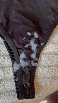 Cum on Wife’s Panties 18