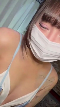 Pure White Lingerie Angel - Idol-faced Beauty Overwhelmed by Sensitivity, Chain Climaxes, Ending in Heavy Creampie