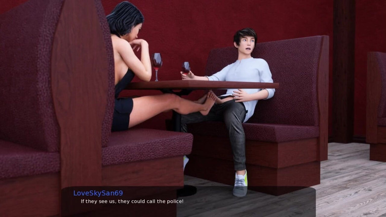 LoveSkySan69Real: Milfy City [v0.6e] bagian 41 restuart dan footjob oleh loveskysan69