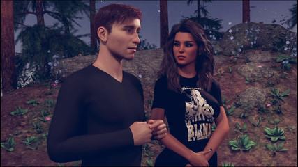 Maayon Plays: Pod Mooonlight Spiknutí 2 - s servírkou, část 1